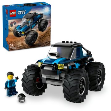 Конструктор LEGO City Синя вантажівка-монстр (60402) 60402 фото