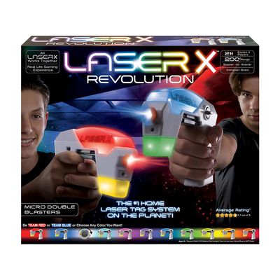Ігровий набір для лазерних боїв - LASER X REVOLUTION MICRO ДЛЯ ДВОХ ГРАВЦІВ 88168 88168 фото