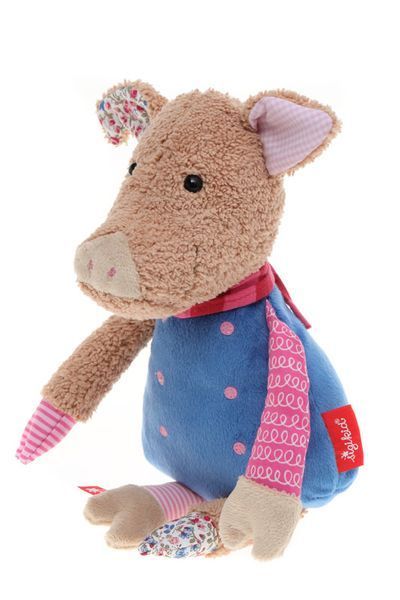 М'яка іграшка sigikid Patchwork Sweety Свинка 31 см (38708SK) 38708SK фото