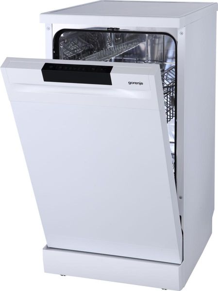 Посудомийна машина Gorenje, 9компл., A++, 45см, дисплей, 2 кошика, AquaStop, білий GS520E15W фото