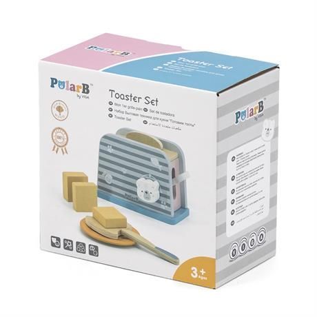 Игрушечный тостер Viga Toys PolarB из дерева (44017) 44017 фото