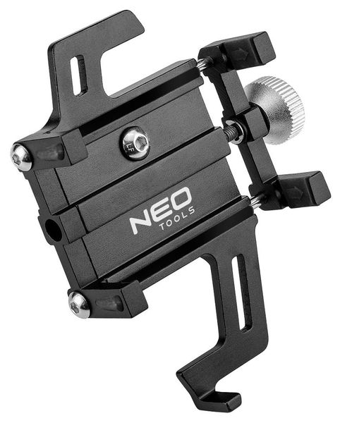 Тримач смартфона Neo Tools для велосипеда, алюмінієвий, діапазон 5.5-9.5см 91-000 фото