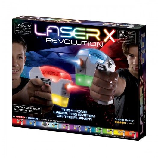 Ігровий набір для лазерних боїв - LASER X REVOLUTION MICRO ДЛЯ ДВОХ ГРАВЦІВ 88168 88168 фото