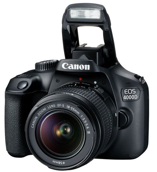 Цифр. фотокамера зеркальная Canon EOS 4000D + 18-55 DC III (3011C004) 3011C004 фото