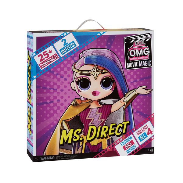 Игровой набор с куклой L.O.L. SURPRISE! серии "O.M.G. Movie Magic" - МИСС АБСОЛЮТ (с аксессуарами) (577904) 577904 фото