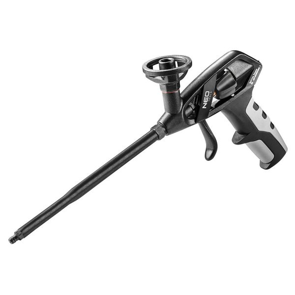 Пистолет для монтажной пены Neo Tools, корпус алюминиевый сплав с тефлоновым покрытием, 332мм (61-014) 61-014 фото