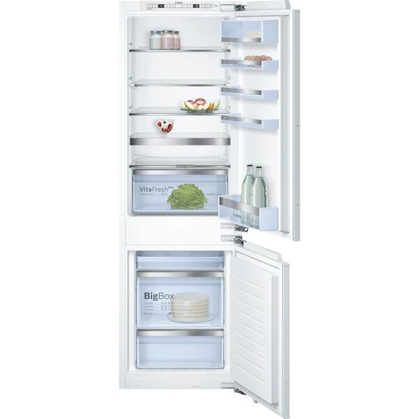 Холодильник Bosch вбуд. з нижн. мороз., 177x55x55, xолод.відд.-257л, мороз.відд.-68л, 2дв., А++, NF, білий (KIN86AD30) KIN86AD30 фото