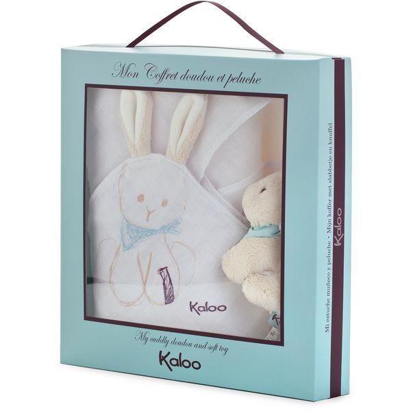Подарунковий набір Kaloo Les Amis Ковдра з іграшкою Кролик K962996 K962996 фото