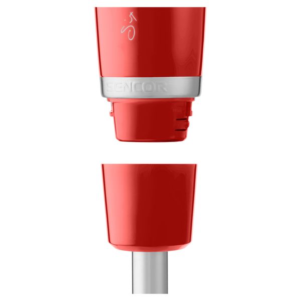 Блендер Sencor заглибний, 1000Вт, 3в1, чаша-1*500 и 2*700мл, червоний (SHB4464RD-EUE3) SHB4464RD-EUE3 фото