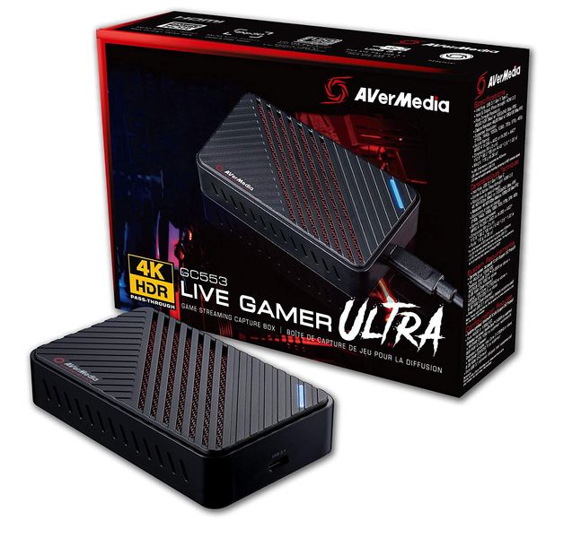 Устройство захвата видео AVerMedia Live Gamer Ultra GC553 Black (61GC5530A0A2) 61GC5530A0A2 фото