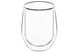 Набор чашек Ardesto с двойными стенками, 320 мл, H 11 см, 2 ед., боросиликатное стекло (AR2637G)