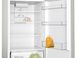 Холодильник Bosch з верxн. мороз., 186x70x75, xолод.відд.-335л, мороз.відд.-109л, 2дв., A+, NF, нерж (KDN55NL20U)