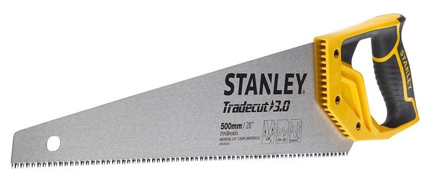 Ножівка по дереву Stanley Tradecut, 7TPI, 500мм (STHT0-20350) STHT0-20350 фото