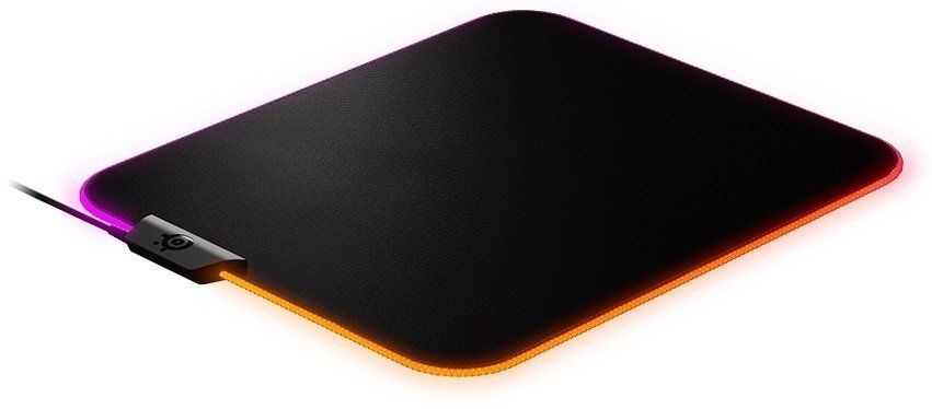 Игровая поверхность SteelSeries QcK Prism Cloth RGB M (900x300x4мм), черный (63825_SS) 63825_SS фото
