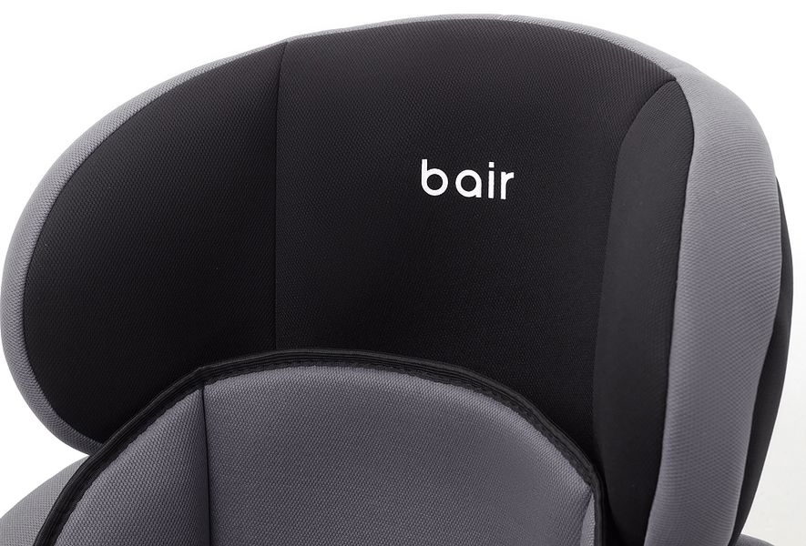 Автокресло Bair Beta Iso-fix 1/2/3 (9-36 кг) DBI2423 черный - серый (624593) BR-624593 фото
