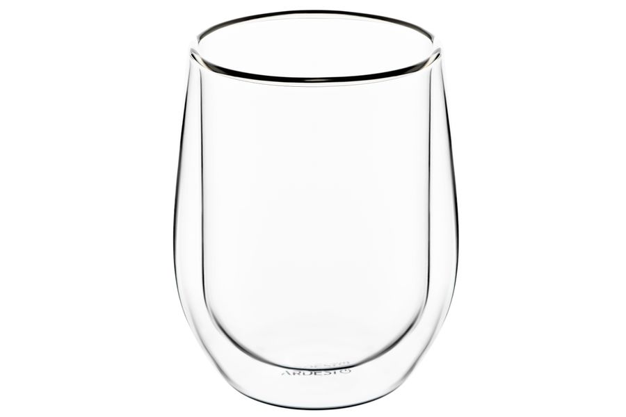Набор чашек Ardesto с двойными стенками, 320 мл, H 11 см, 2 ед., боросиликатное стекло (AR2637G) AR2637G фото