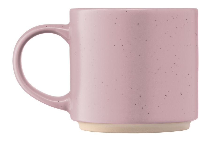 Чашка Ardesto Alcor, 420 мл, рожева, кераміка AR3475 фото