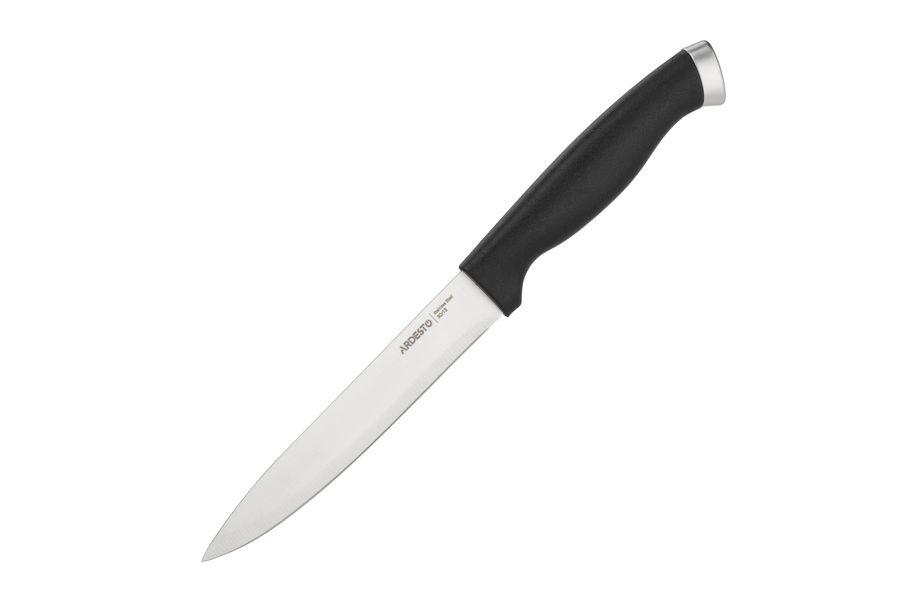 Набор ножей Ardesto Gemini Gourmet 14 пр., нерж.сталь, пластик, каучуковый блок (AR2114SW) AR2114SW фото