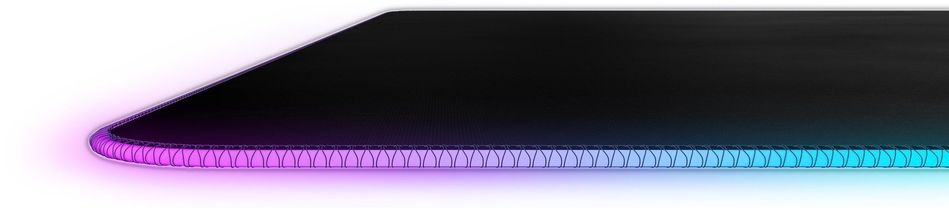 Ігрова поверхня SteelSeries QcK Prism Cloth RGB M (900x300x4мм), чорний (63825_SS) 63825_SS фото