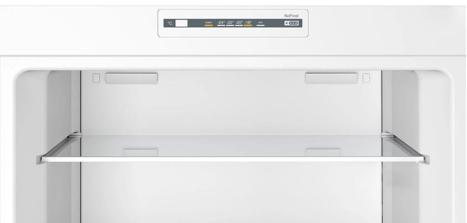 Холодильник Bosch з верxн. мороз., 186x70x75, xолод.відд.-335л, мороз.відд.-109л, 2дв., A+, NF, нерж (KDN55NL20U) KDN55NL20U фото