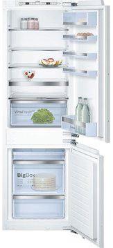Холодильник Bosch вбуд. з нижн. мороз., 177x55x55, xолод.відд.-257л, мороз.відд.-68л, 2дв., А++, NF, білий (KIN86AFF0) KIN86AFF0 фото