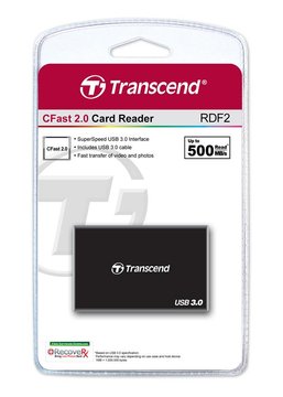 Кардидер Transcend USB 3.0 CFast Black TS-RDF2 фото