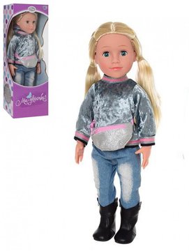 Интерактивная кукла Софи на украинском языке Кукла (Софи) UA 48см, муз,звук(укр),песня,стих, бат(таб), в кор-ке,50-18-12,5см (M 3960) M 3960 фото