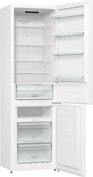 Холодильник с нижн. мороз. камерой Gorenje, 200х60х60см, 2 двери, 235(96)л, А++, NF+, Зона св-ти, Внутр. Диспл, Беж NRK6202CLI - Уцінка NRK6201PW4 фото