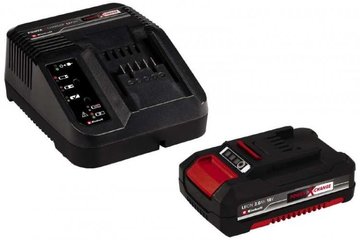Набір акумулятор + зарядний пристрій Einhell 18V 2.0Ah Starter Kit, PXC, 18 В, 2 Ач, 1 АКБ, 1 кг (4512040) 4512040 фото