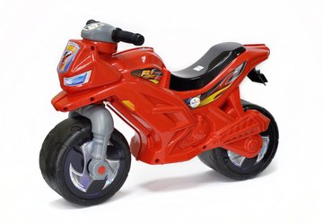 Детский беговел мотоцикл музыкальный Красный (501R) 501Y фото