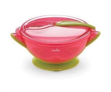 Набор для кормления дорожный 6м+ (розовый) Nuvita (NV1421Pink) NV1421 фото