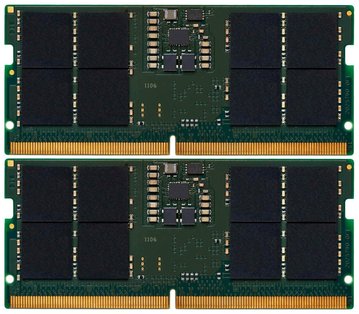 Пам'ять ноутбука Kingston DDR5 32GB KIT (16GBx2) 5600 (KVR56S46BS8K2-32) KVR56S46BS8K2-32 фото