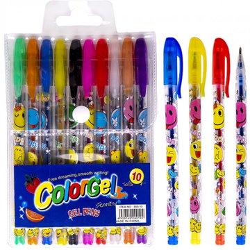 Набір ручок ароматизованих гелевих 10 кольорів 805-10 805-10 фото