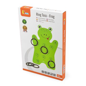 Ігровий набір Viga Toys Жабеня з кільцями (50661) 50661 фото