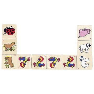 Настольная игра goki Домино с животными WG090G - Уцінка WG090G фото
