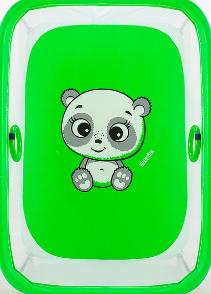 Манеж Qvatro Сонечко-02 дрібна сітка зелений (panda) (624984) BR-624984 фото