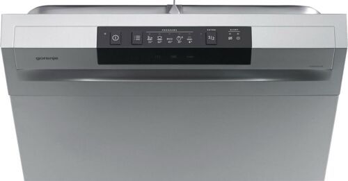 Посудомийна машина Gorenje, 9компл., A++, 45см, дисплей, 2 кошика, AquaStop, сірий (GS520E15S) GS520E15S фото