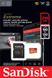 Карта пам'яті SanDisk microSD 256GB C10 UHS-I U3 R190/W130MB/s Extreme V30 + SD (SDSQXAV-256G-GN6MA)