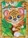 Набір для творчості SMOOGLES Тигр Sequin Art SA1815