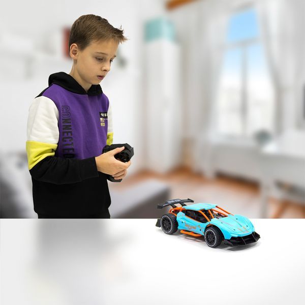 Автомобіль SPEED RACING DRIFT з р/к - RED SING (блакитний, 1:24) - Уцінка 100388 фото