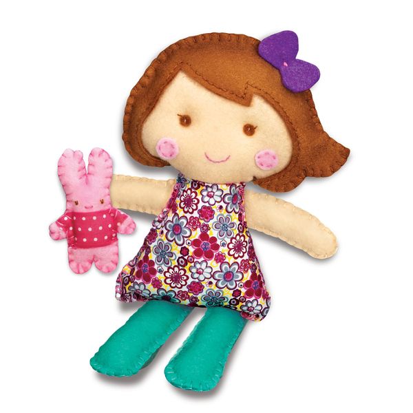 Набор для шитья игрушки 4M Кукла с кроликом (00-02765) 00-02765 фото