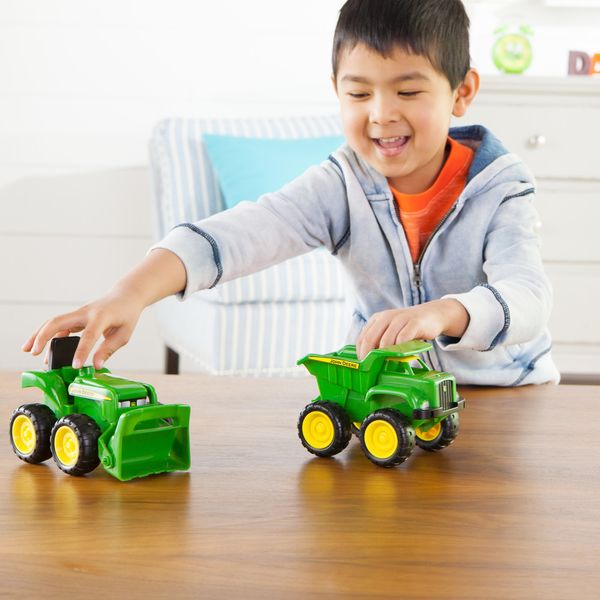 Игрушки для песка John Deere Kids Трактор и самосвал 2 шт. (35874) 35874 фото