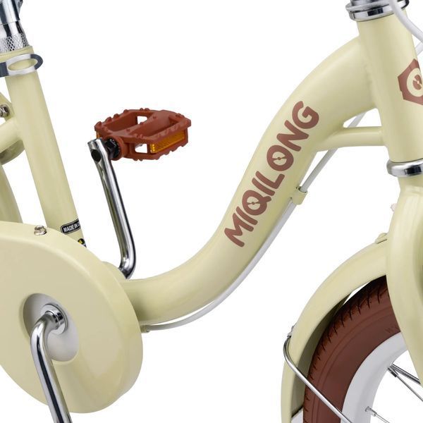 Детский велосипед Miqilong LS 16" бежевый (RBB-LS16-BEIGE) - Уценка RBB-LS16-BEIGE фото