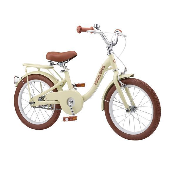 Детский велосипед Miqilong LS 16" бежевый (RBB-LS16-BEIGE) - Уценка RBB-LS16-BEIGE фото