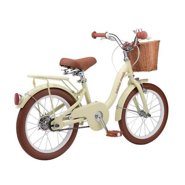 Детский велосипед Miqilong LS 16" бежевый (RBB-LS16-BEIGE) - Уценка RBB-LS16-BEIGE фото