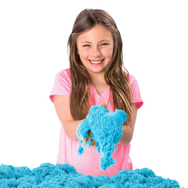 Набор песка для детского творчества - KINETIC SAND ЗАМОК ИЗ ПЕСКА (фиолетовый,454 г,формочки,лоток) (71402B) 71402 фото
