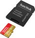 Карта пам'яті SanDisk microSD 256GB C10 UHS-I U3 R190/W130MB/s Extreme V30 + SD (SDSQXAV-256G-GN6MA)