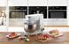 Кухонна машина Gorenje, 1000Вт, чаша-метал, корпус-пластик+метал, насадок-6, білий