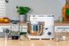 Кухонная машина Gorenje, 1000Вт, чаша-металл, корпус-пластик+металл, насадок-6, белый
