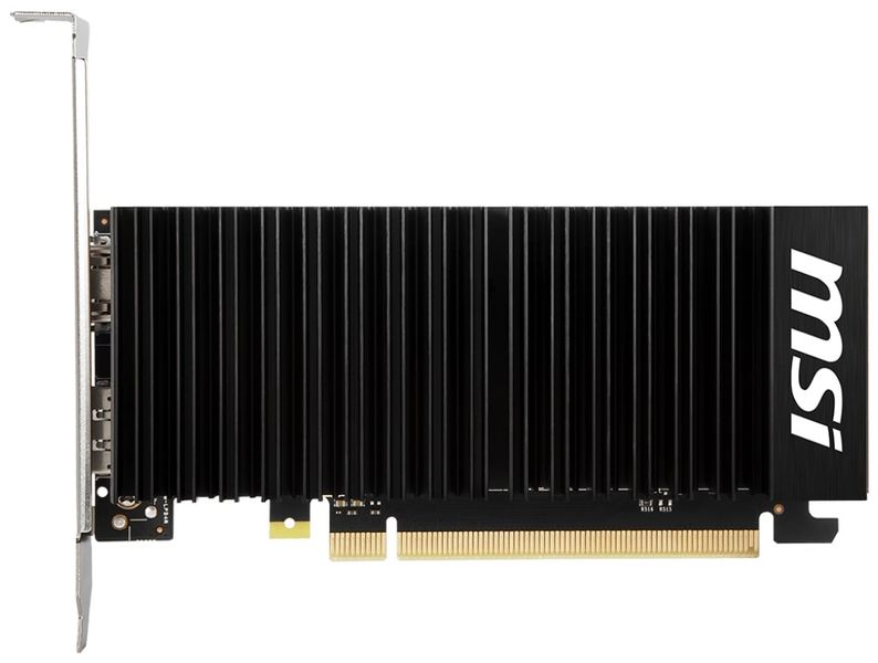 Відеокарта MSI GeForce GT 1030 2GB DDR4 Low Profile Silent OC GT 1030 2GHD4 LP OC (912-V809-4068) 912-V809-4068 фото